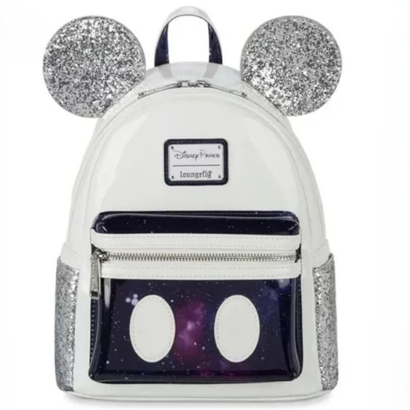 Loungefly Space Mountain Mickey Mouse The Main Attraction Backpack - Picture 7 of 7